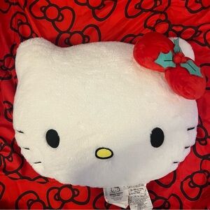Hello Kitty Plush Christmas Pillow